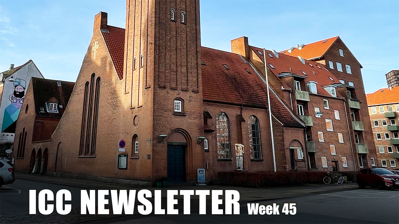 ICC newsletter, week 45